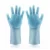 Import Amazon Hot Sale Heat Resistant Magic Silicone Dishwashing Gloves With Wash Scrubber from China