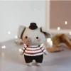 Amigurumi soft Crochet Baby Play Toys Handmade Cute PIG  Toys