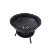 Apple shape mini charcoal backyard bbq pellet restaurant barbecue machine grills