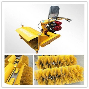 Artificial Grass power broom sweeper/gas powered sweeper