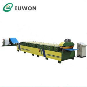 Automatic Colored Tile Galvanized Steel Roofing Sheet Roll Forming Machine Prices