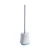 Import Automatic drying High quality long handle silicone toilet brush set include toilet brush holder from China