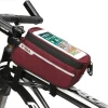 B-soul  Waterproof Cycling Road Packing Tools Accessories Tube Touch Screen bike phone bicycle front frame bag