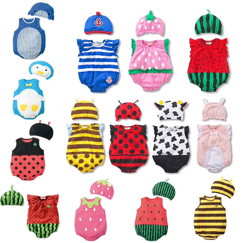 Baby Clothes Newborn Clothing Hedging Toddler Summer Outfits Unisex Jumpsuits Cute Baby Clothing Rompers