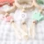Import Baby Teether 1PC Nursing Pendant Cute Bunny Wood Rings Food Grade Wooden Teether Towel Teething Toys from China
