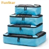 Bag manufacturer wholesale new design 5 set Ultimate Travel Packing Cubes System organizer Luggage Compression