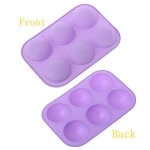 Bakeware Cake Decorating Tools Pudding Jelly Chocolate Fondant Mould  Biscuit Tool Half Sphere Silicone Soap Molds