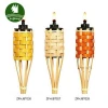 Bamboo Crafts Decorative Festival Bamboo Torches with flame guard