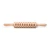 bamboo wooden french embossed rolling pin for baking