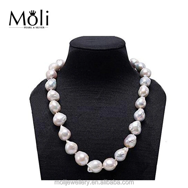 Baroque Shape Freshwater Pearl Necklace