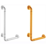 Bathroom accessory toilet bathtub bed stair suction stainless steel ABS nylon disabled grab bars handrail L shape grab bar