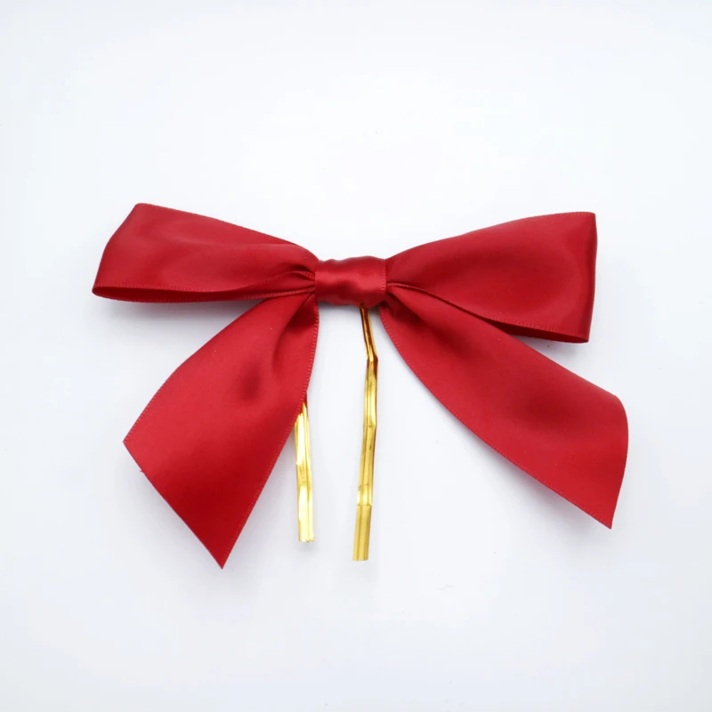 Beautiful groovy Garments Trims accessories Satin Ribbon Bows in bulk Customization Ribbon Bows