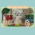Import Best Gift For kids Lovely flower shop Koala Town diy pretend play toy set with swing from China
