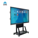 best price for 55''65''84'' FHD Smart TV Touch Screen Portable Interactive Whiteboard All in one PC