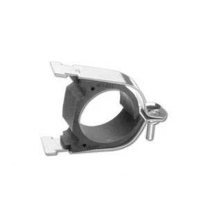 best price high quality steel pipe clamp with rubber