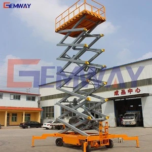 Best price hydraulic portable aerial manlift work platform for sale
