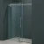 Import best price shower door with tempered glass and stainless steel fitting from China