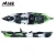 Import Best Quality Pedal Kayak Wholesale Kayak Fishing Kayak With Rotomolded LLDPE Material from China