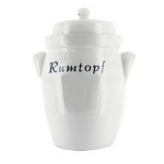 Best selling ceramic custom fermenting pots fermenting crock pickle jar