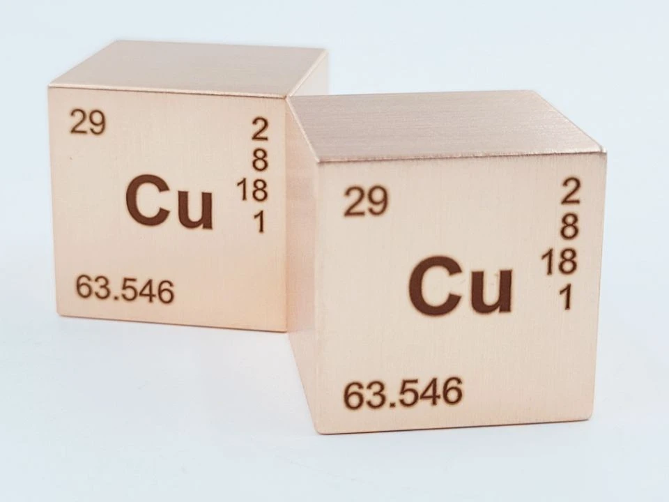 Best Selling Copper Cube Metal Element Cubes Cu/Sole Sales Agent Appointed for North America