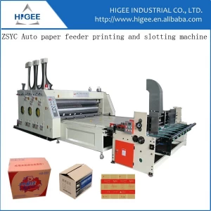 Best selling corrugated carton box making machine prices  corrugated die cutting machine with printing or not