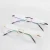 Import Best selling factory supply super light eyewear mans titanium frames glasses rimless from China