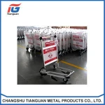 Best Selling High Quality Airport Trolley,airport luggage cart,airport baggage trolley