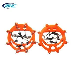 Best Selling Outdoor Winter Skiing Climbing Spikes Grips Silicone Ice Gripper or Crampons