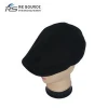 best selling popular vintage style black plain beret ivy caps hats