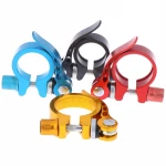 Bicycle Seat Post 25.4/28.6/31.8/34.9mm Aluminium Alloy Ultralight Quick Release Bike Seatpost Clamp