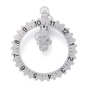 Big Wheel Revolving Gear Wall Clock