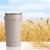 Import Biodegradable Eco-friendly Straw wheat coffee cup fashion simple style creative advertising cup Double malt cups gift from China