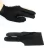 Import Black Durable Snooker Billiard Cue Glove Pool Left Hand 3 Finger Accessory from China