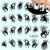 Import BLE001-487 cheap water transfer printing 2D nail art stickers wraps Cartoon Princess Foils Watermark Decals Nail Supplies from China