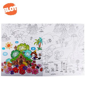 BLOT BRNB00005  Art Suppliers Super Painter Giant Jumbo Coloring Paper Book Set For Kids