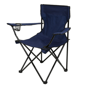 Blue Color Fabric Iron Legs Outdoor Fishing Folding Chair Camping Chair for Sale