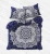 Import Blue Silver Cotton Handmade Hippie duvet cover Flower Mandala Comforter Duvet Cover from China