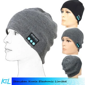 Bluetooth 4.2 Beanie Hat Wireless Washable Knit Cap Winter Hats With Built in Stereo Speakers Headphones