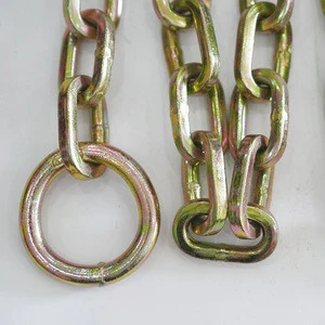 BOHU galvanized tow truck chains heavy duty tow chain quick alloy steel tow chain