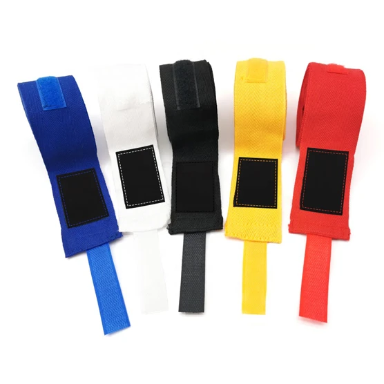 Boxing Bandage Custom Boxing Hand Wraps Training Protection Boxing Bandage Cotton/Polyester Material Cheap Prices