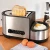 Import Breakfast set Toaster with egg cooker / 2 in 1 breakfast maker from China