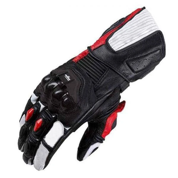 Breathable Perforated Leather Motorcycle Gloves Racing Gloves