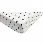 Breathable Soft Cozy Hypoallergenic Baby Sheet Microfiber Crib Sheets Fitted Toddler Mattress Sheets