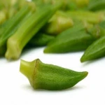 Bulk supply wholesale price frozen vegetable frozen okra cut
