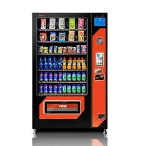 bus station service station cold drinks orange juice vending machine automatic