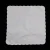 Import C004:  White cotton picot lace handkerchief  scalloped edge women/ladies wedding handkerchief from China