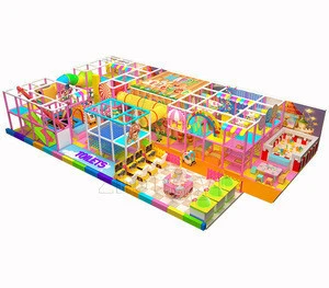 Candy theme pink Indoor Playground Ball Pool