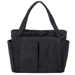 Canvas Weekend Tote Bag Stylish  Women Handbag Simple Shopping Bag