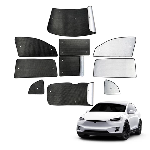 Car Accessories Sun Shades Sun Protection Sunshade Full Covered Rear Roof Sunshade Heat Insulation Film For Tesla Model X
