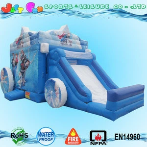carriage inflatable slide with bouncer for sale